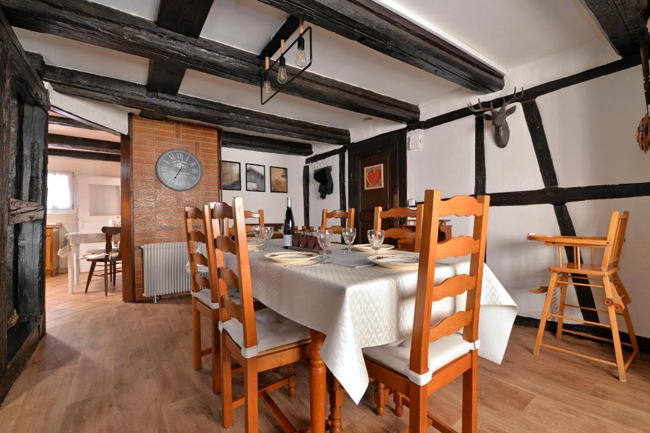 Chez Mamema, Maison Alsacienne Route Des Vins Kintzheim Esterno foto